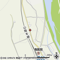 兵庫県養父市堀畑26周辺の地図