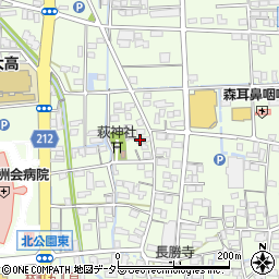 岐阜県大垣市林町8丁目1202周辺の地図