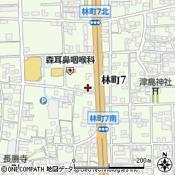 岐阜県大垣市林町7丁目684周辺の地図