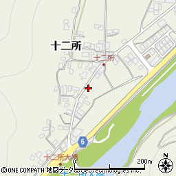 兵庫県養父市十二所183周辺の地図