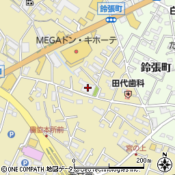 秦野学生会館周辺の地図
