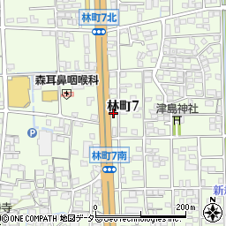 岐阜県大垣市林町7丁目769周辺の地図