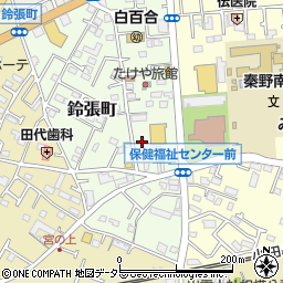 神奈川県秦野市鈴張町2-11周辺の地図