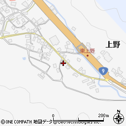 兵庫県養父市上野1274周辺の地図