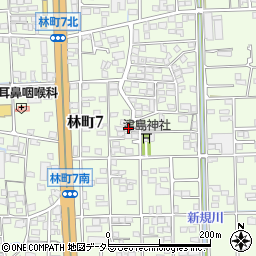 岐阜県大垣市林町7丁目786周辺の地図