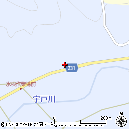 鳥取県鳥取市河原町水根22周辺の地図
