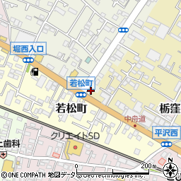 神奈川県秦野市堀西29周辺の地図