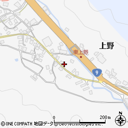 兵庫県養父市上野1271周辺の地図