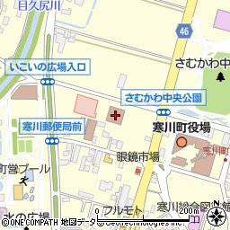 寒川神社神恵苑周辺の地図