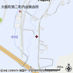 岐阜県多治見市大薮町1898周辺の地図