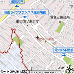 市営滝丿沢住宅周辺の地図