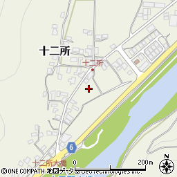 兵庫県養父市十二所237周辺の地図