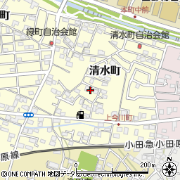 神奈川県秦野市清水町7周辺の地図