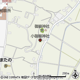 小御嶽神社周辺の地図