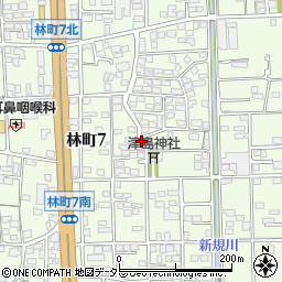 岐阜県大垣市林町7丁目785周辺の地図