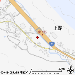 兵庫県養父市上野1253周辺の地図