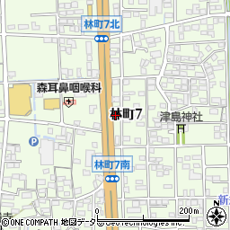 岐阜県大垣市林町7丁目768周辺の地図