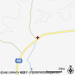 岐阜県恵那市山岡町久保原102周辺の地図