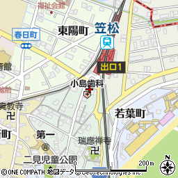 川島タクシー株式会社　笠松営業所周辺の地図