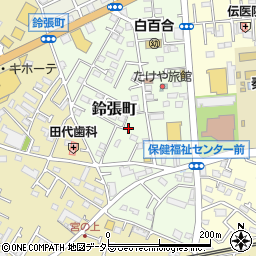 神奈川県秦野市鈴張町6-49周辺の地図