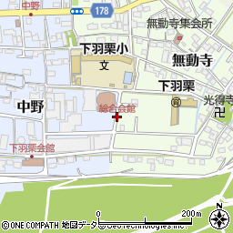 総合会館周辺の地図