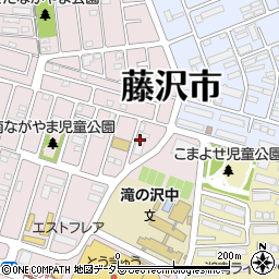 ミモザ藤沢・躑躅苑周辺の地図