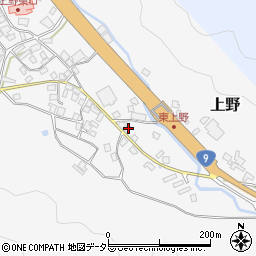 兵庫県養父市上野1269周辺の地図