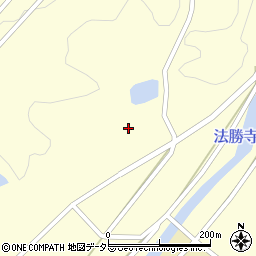 鳥取県西伯郡南部町福成647周辺の地図