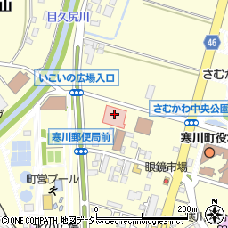 寒川病院周辺の地図