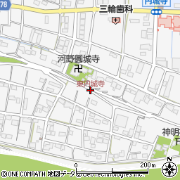 東円城寺周辺の地図