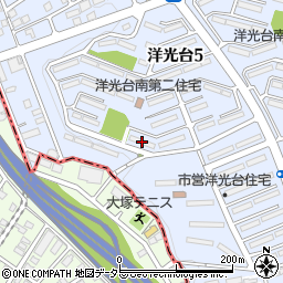 洋光台南第二団地６街区２０号棟周辺の地図