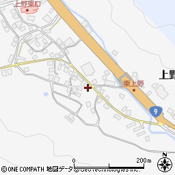 兵庫県養父市上野877周辺の地図