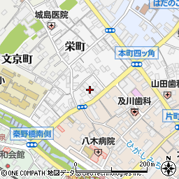 横浜銀行秦野支店周辺の地図