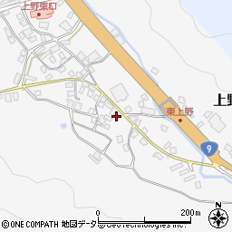 兵庫県養父市上野879周辺の地図