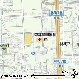 岐阜県大垣市林町7丁目664周辺の地図