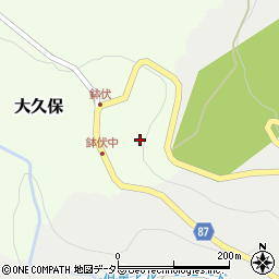 兵庫県養父市大久保35周辺の地図
