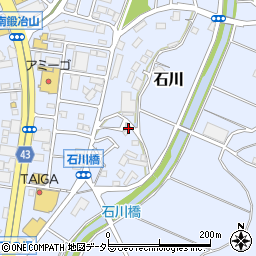 神奈川県藤沢市石川121周辺の地図