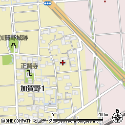 加賀野コーポ周辺の地図