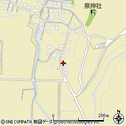 滋賀県米原市大清水1211周辺の地図