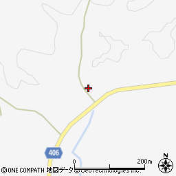 岐阜県恵那市山岡町久保原106周辺の地図