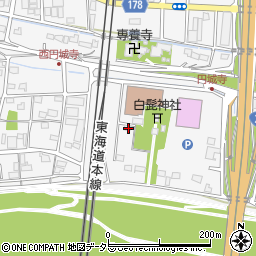 岐阜県羽島郡笠松町円城寺1453周辺の地図