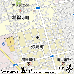 コンフォート弥高周辺の地図
