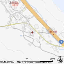 兵庫県養父市上野855周辺の地図