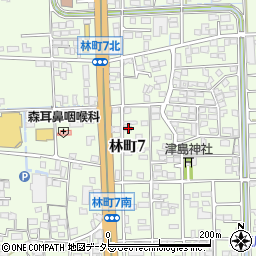 岐阜県大垣市林町7丁目778周辺の地図