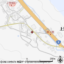 兵庫県養父市上野880周辺の地図