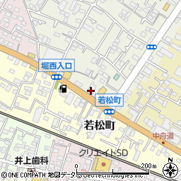 神奈川県秦野市堀西35周辺の地図
