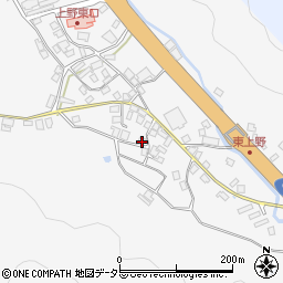 兵庫県養父市上野852周辺の地図