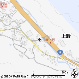 兵庫県養父市上野1222周辺の地図
