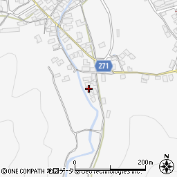 兵庫県養父市上野641周辺の地図
