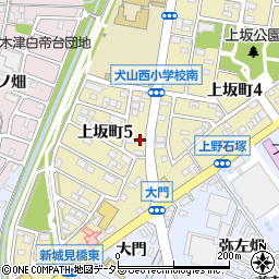 ＪＡ愛知北犬山西支店周辺の地図
